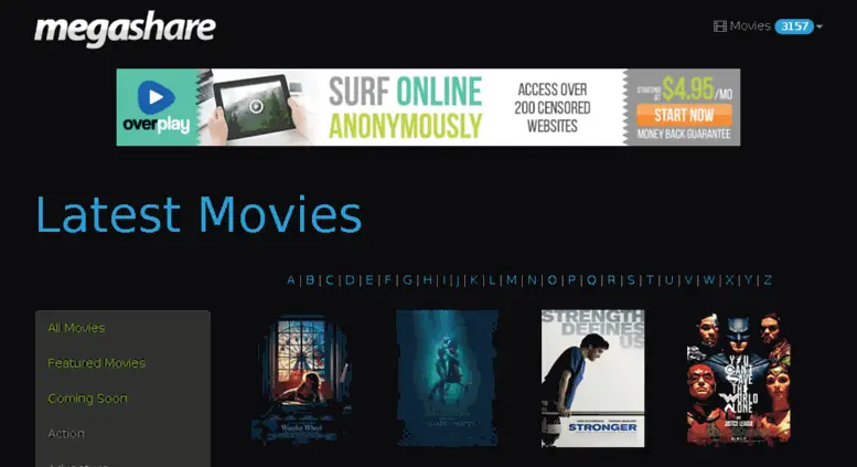 megashare online movie site - viooz alternatie site