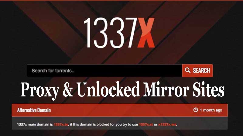 1337x proxy list
