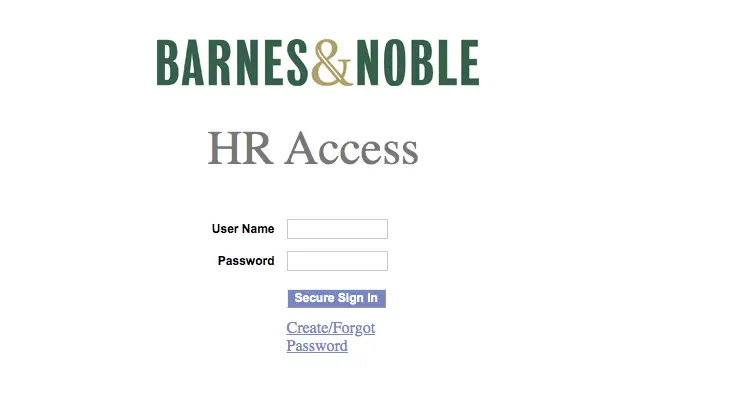 hr acess bn login