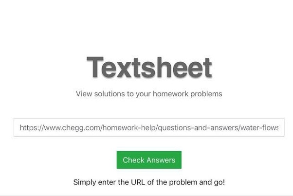 Textsheet alternatives for students