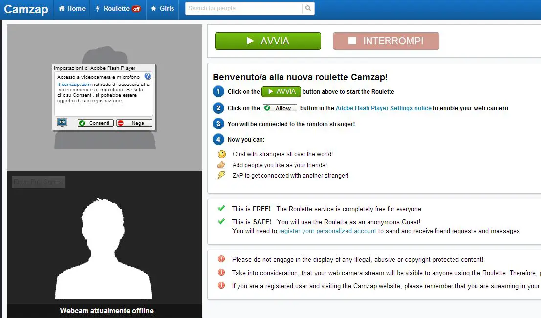 Camzap Omegle